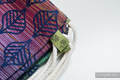 Plecak/worek - 100% bawełna - PŁATKI DALII - uniwersalny rozmiar 32cmx43cm #babywearing