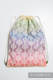 Sackpack made of wrap fabric (100% cotton) - TULIP PETALS - standard size 32cmx43cm #babywearing