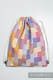 Sackpack made of wrap fabric (100% cotton) - QUARTET - standard size 32cmx43cm #babywearing