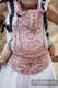 Mochila ergonómica, talla Toddler, jacquard 100% algodón - SANDY SHELLS - Segunda generación #babywearing