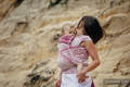 WRAP-TAI Tragehilfe Toddler mit Kapuze/ Jacquardwebung / 100% Baumwolle / SANDY SHELLS  #babywearing