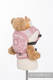 Puppentragehilfe, hergestellt vom gewebten Stoff (100% Baumwolle) - SANDY SHELLS (grad B) #babywearing