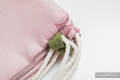Sac à cordons en retailles d’écharpes (100 % coton) - SANDY SHELLS - taille standard 32 cm x 43 cm #babywearing