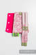 Drool Pads & Reach Straps Set, (60% cotton, 40% polyester) - SANDY SHELLS  #babywearing