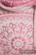 Nosidło Klamrowe ONBUHIMO z tkaniny żakardowej (100% bawełna), rozmiar Standard - PIASKOWE MUSZELKI #babywearing