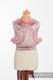 WRAP-TAI Tragehilfe Mini mit Kapuze/ Jacquardwebung / 100% Baumwolle / SANDY SHELLS (grad B) #babywearing