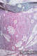 Onbuhimo de Lenny, taille standard, jacquard (60 % coton, 40% lin) - DRAGONFLY LAVENDER  #babywearing