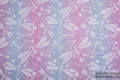 Baby Wrap, Jacquard Weave (60% cotton, 40% linen) - DRAGONFLY LAVENDER - size XS #babywearing