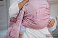 Bolso Hobo hecho de tejido de fular, 60% algodón, 40% lino - ENCHANTED SYMPHONY #babywearing