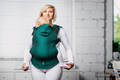 Porte-bébé ergonomique de la gamme de base - EMERALD, taille toddler, tissage herringbone 100 % - Deuxième génération #babywearing