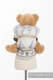 Nosidełko dla lalek z tkaniny chustowej - BALTICA 2.0 #babywearing