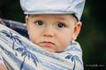 Żakardowa chusta do noszenia dzieci, bawełna - RAJSKA WYSPA - rozmiar M (drugi gatunek) #babywearing