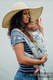 Baby Wrap, Jacquard Weave (100% cotton) - PARADISE ISLAND - size L (grade B) #babywearing
