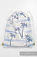 Sac à cordons en retailles d’écharpes (100 % coton) - PARADISE ISLAND - taille standard 32 cm x 43 cm #babywearing