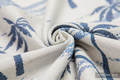 Baby Wrap, Jacquard Weave (100% cotton) - PARADISE ISLAND - size S #babywearing