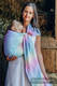 Żakardowa chusta kółkowa do noszenia dzieci, 80% bawełna, 20% bambus - LITTLE LOVE - ZAPACH LATA - long 2.1m #babywearing