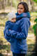 Fleece Tragepullover 2.0 - Größe 5XL - blau mit Little Herringbone Illusion #babywearing