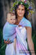Ringsling, Jacquard Weave (60% cotton, 40% bamboo), with gathered shoulder - BIG LOVE - WILDFLOWERS - standard 1.8m #babywearing