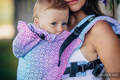Porte-bébé ergonomique, taille bébé, jacquard 40 % bambou + 60 % coton, BIG LOVE WILDFLOWERS - Deuxième génération #babywearing