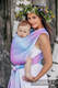 Żakardowa chusta do noszenia dzieci, 60% bawełna, 40% bambus - BIG LOVE - POLNE KWIATY - rozmiar XS #babywearing