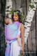 Żakardowa chusta do noszenia dzieci, 60% bawełna, 40% bambus - BIG LOVE - POLNE KWIATY - rozmiar XS (drugi gatunek) #babywearing