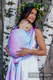 Baby Wrap, Jacquard Weave (60% cotton, 40% bamboo) - BIG LOVE - WILDFLOWERS - size M (grade B) #babywearing