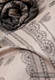 Espresso Lace, jacquard weave fabric, 100% cotton, width 140cm, weight 280 g/m² #babywearing