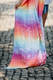 Baby Wrap, Jacquard Weave (100% cotton) - SYMPHONY RAINBOW LIGHT - size M (grade B) #babywearing