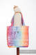 Bolso hecho de tejido de fular (100% algodón) - SYMPHONY RAINBOW LIGHT - talla estándar 37 cm x 37 cm #babywearing