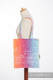 Einkaufstasche, hergestellt aus gewebtem Stoff (100% Baumwolle) - SYMPHONY RAINBOW LIGHT  #babywearing