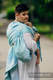Plecak/worek - 100% bawełna - BIG LOVE - MROŻONA MIĘTA - uniwersalny rozmiar 32cmx43cm #babywearing