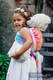 Écharpe pour poupées, jacquard, 100 % coton - MOSAIC - RAINBOW  #babywearing