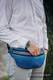 Riñonera hecha de tejido de fular, talla grande (100% algodón) - LITTLE HERRINGBONE ILLUSION #babywearing