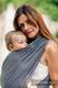 Baby Wrap, Jacquard Weave (100% cotton) - LITTLE LOVE - HARMONY - size S (grade B) #babywearing