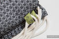 Turnbeutel, hergestellt vom gewebten Stoff (100% Baumwolle) - LITTLE LOVE HARMONY  - Standard Größe 32cmx43cm #babywearing
