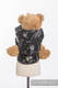 Puppentragehilfe, hergestellt vom gewebten Stoff (100% Baumwolle) - CITY OF LOVE AT NIGHT  #babywearing