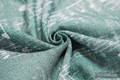 Baby Wrap, Jacquard Weave (60% cotton 28% linen 12% tussah silk) - FOREST SYMPHONY - size XL #babywearing