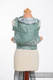WRAP-TAI carrier Mini with hood/ jacquard twill / 60% cotton, 28% linen 12% tussah silk / FOREST SYMPHONY (grade B) #babywearing