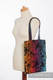 Shopping bag made of wrap fabric (100% cotton) - SWALLOWS  RAINBOW DARK #babywearing