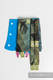 Drool Pads & Reach Straps Set, (60% cotton, 40% polyester) - SWALLOWS RAINBOW DARK #babywearing