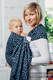 Basic Line Ring Sling - KYANITE - 100% Cotton - Jacquard Weave -  with gathered shoulder - standard 1.8m #babywearing