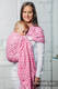 Chusta kółkowa do noszenia dzieci - TURMALIN, tkana splotem żakardowym - bawełniana - ramię bez zakładek - standard 1.8m (drugi gatunek) #babywearing