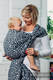 Chusta do noszenia dzieci - HEMATYT, splot żakardowy (100% bawełna) - rozmiar XL (drugi gatunek) #babywearing
