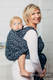 Chusta do noszenia dzieci - KYANIT, splot żakardowy (100% bawełna) - rozmiar S #babywearing