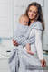 Basic Line Baby Sling - PEARL, Jacquard Weave, 100% cotton, size L (grade B) #babywearing