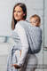 Écharpe de la gamme de base - PEARL, jacquard, 100 % coton, taille M #babywearing