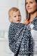 Chusta kółkowa do noszenia dzieci - HEMATYT, splot żakardowy - bawełniana - ramię bez zakładek - long 2.1m #babywearing