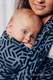 Basic Line Baby Sling - KYANITE, Jacquard Weave, 100% cotton, size XS #babywearing