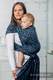 Chusta do noszenia dzieci - KYANIT, splot żakardowy (100% bawełna) - rozmiar L (drugi gatunek) #babywearing