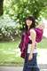 Żakardowa chusta do noszenia dzieci, bawełna - Eklipsa Purpura z Czernią - rozmiar L #babywearing